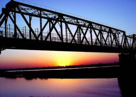 Songhuajiang River Sunset